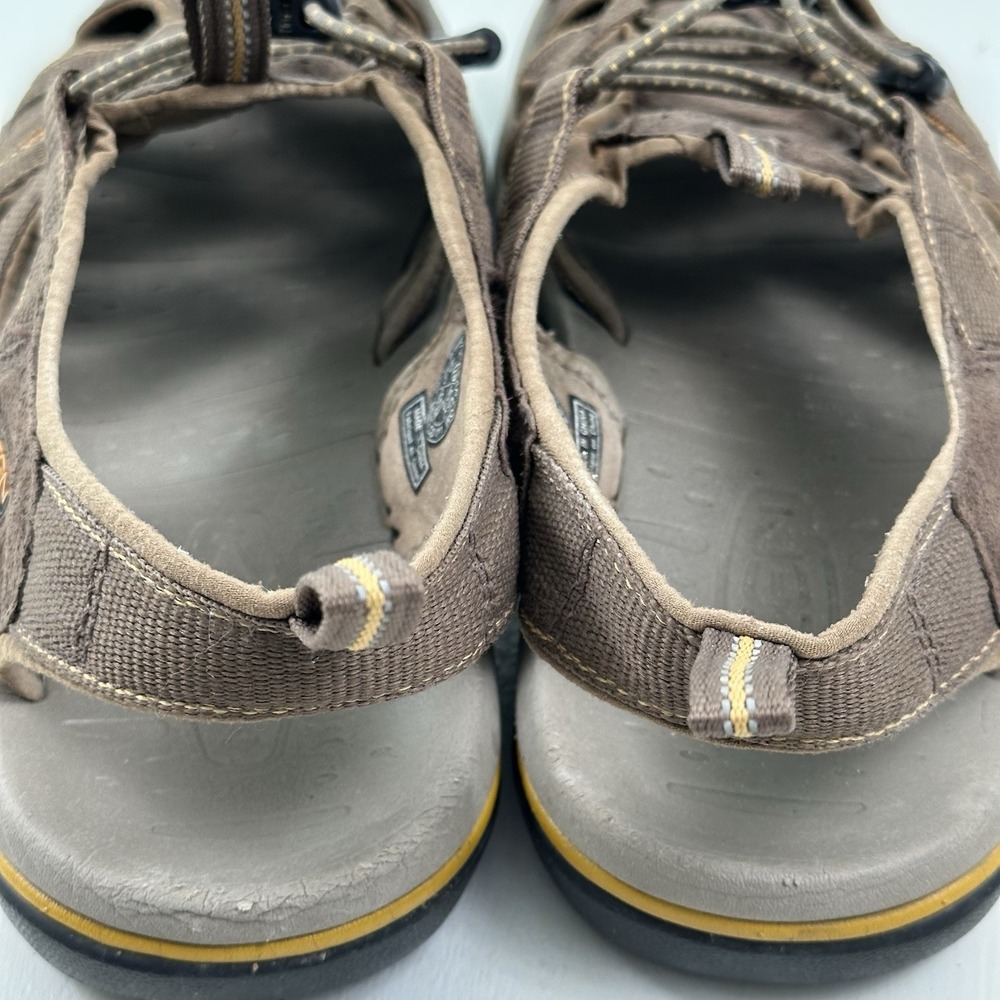 Keen Kanyon Sandals Men's 11.5 Brown Orange‎ Waterproof Hiking Outdoors Shoes - Picture 10 of 14